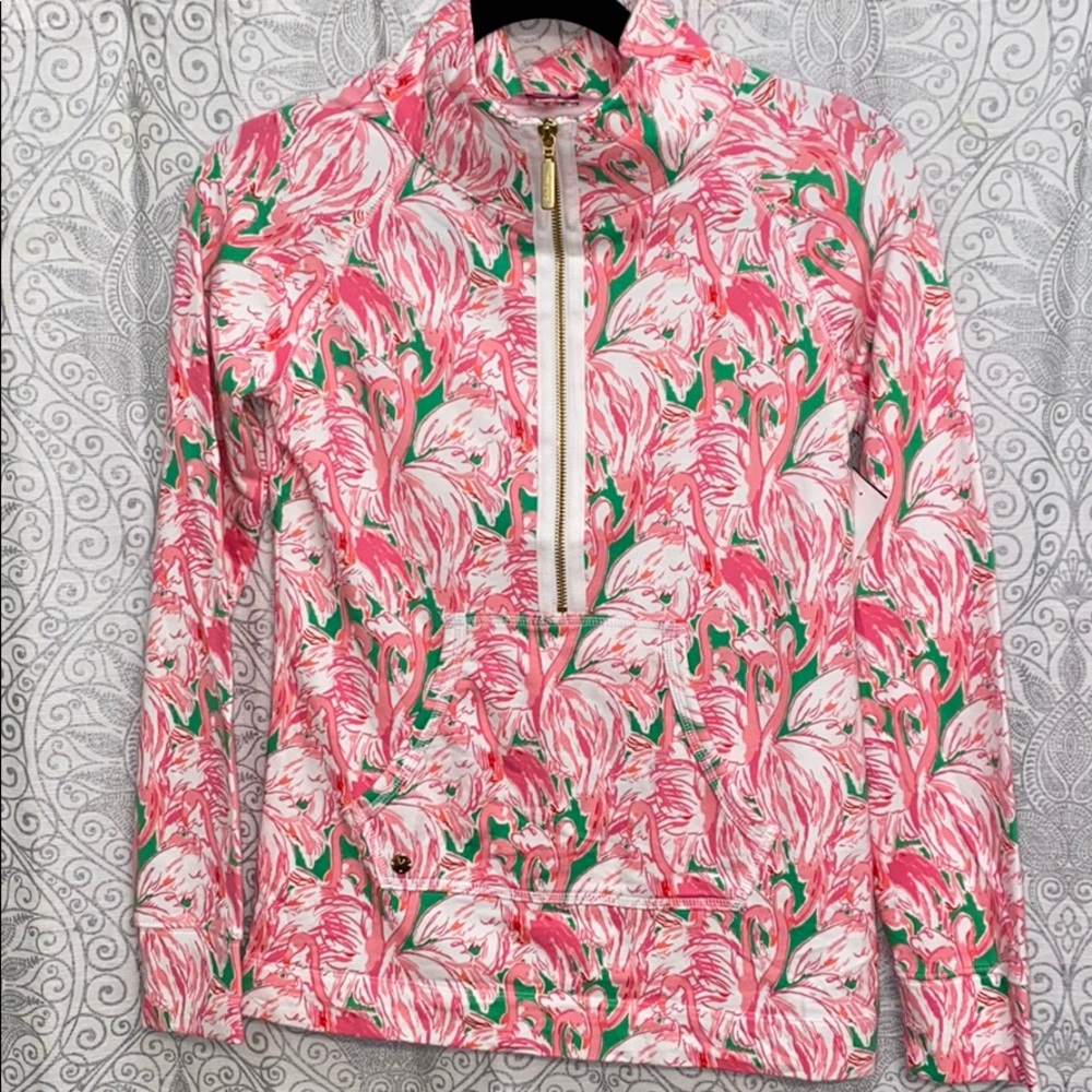NWT! Lilly Pulitzer Flamingo Colony Popover